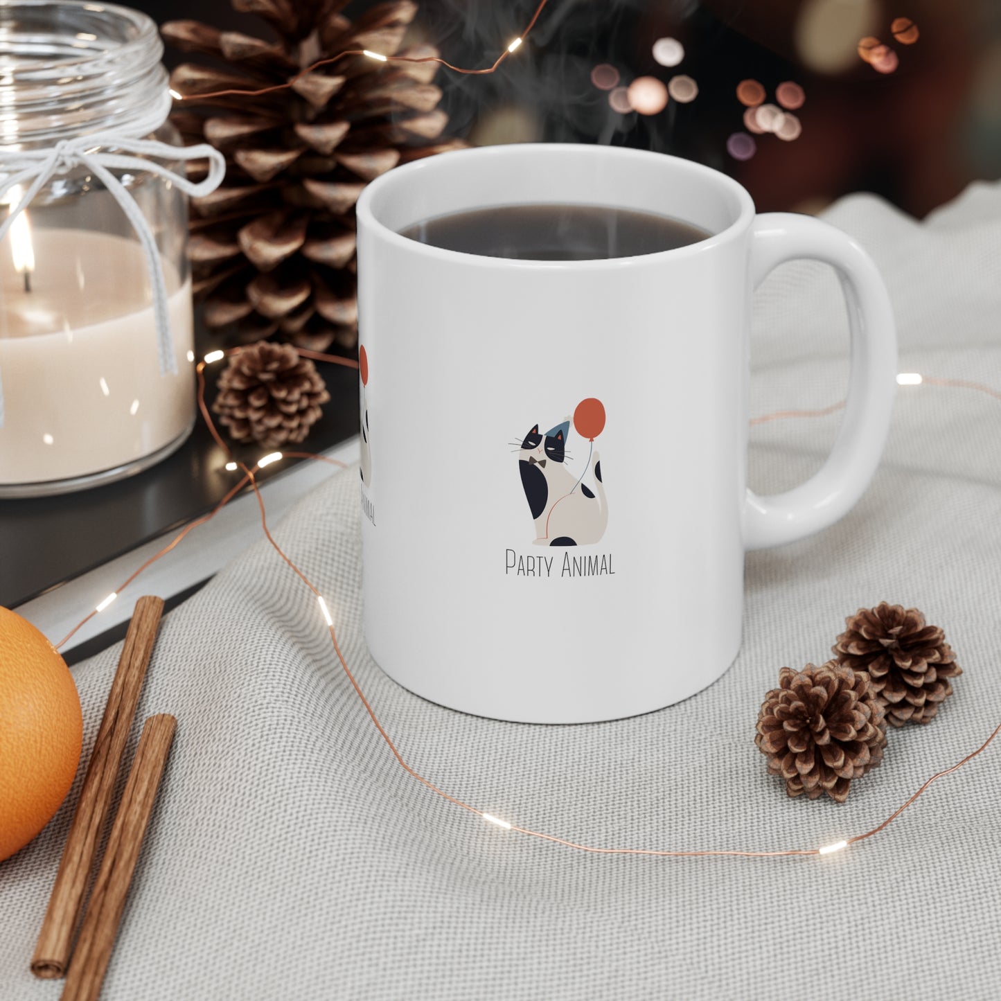 Cat Party Animal Mug