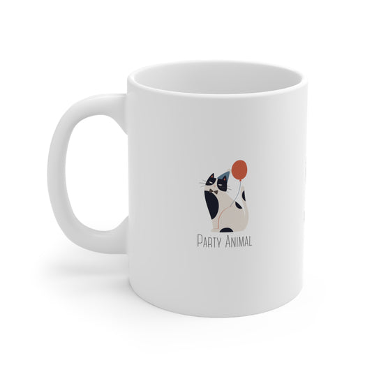 Cat Party Animal Mug