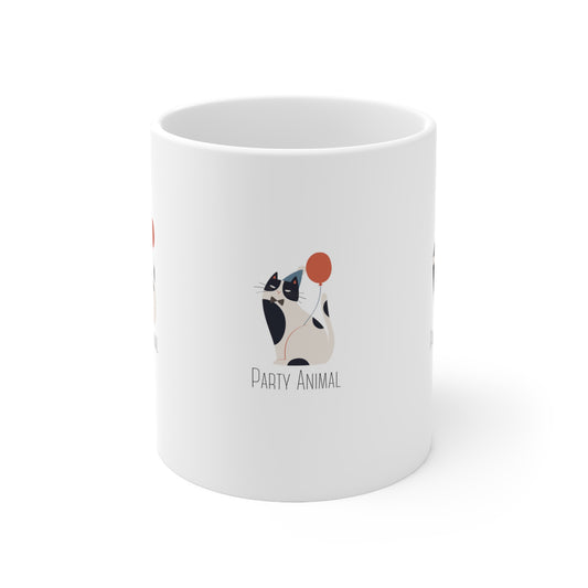 Cat Party Animal Mug